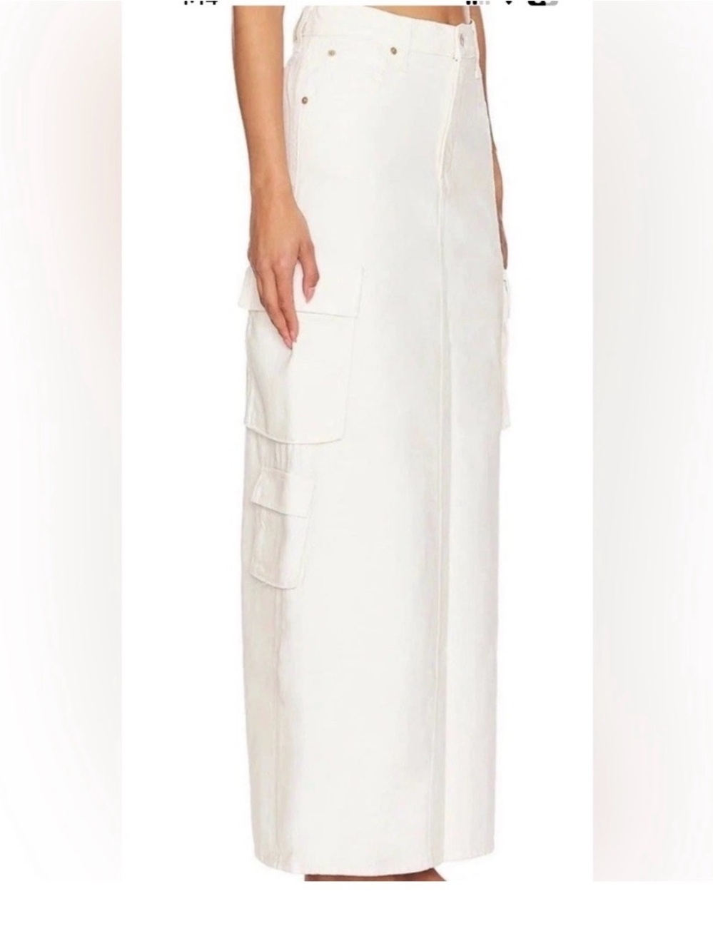 MOTHER Fun Dip Cargo Skirt